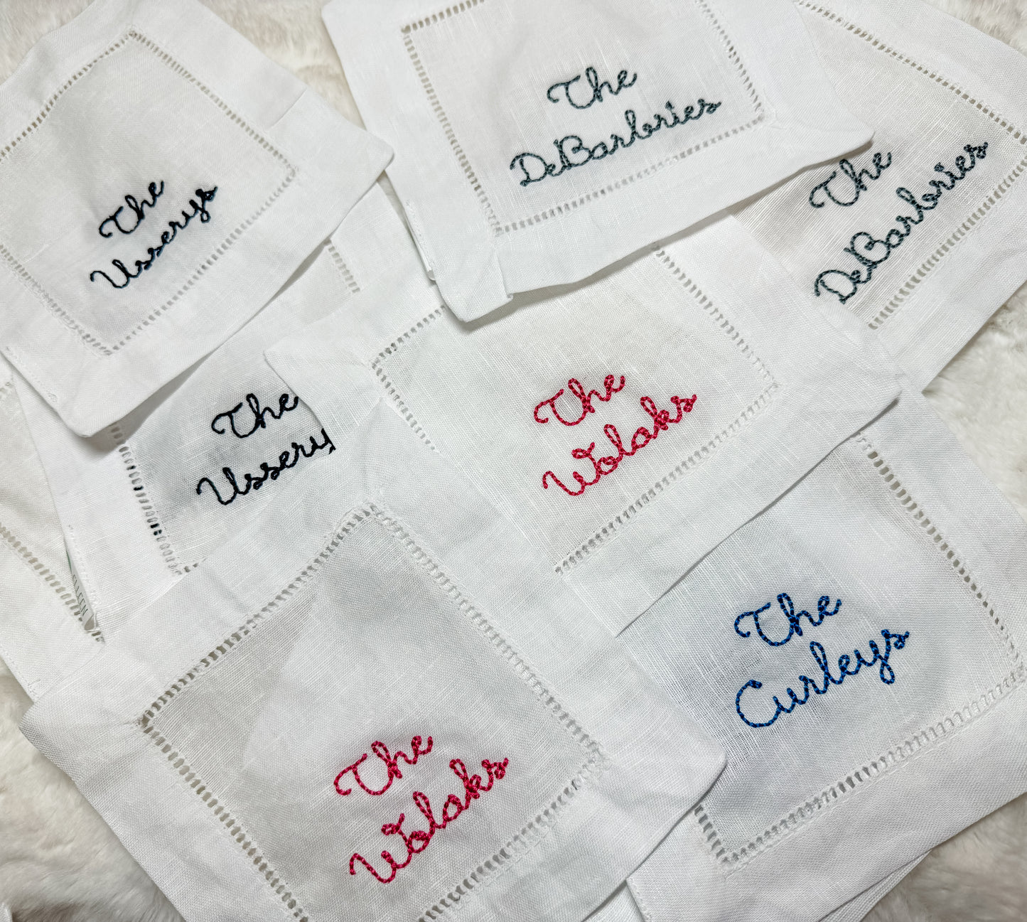 Personalized Cocktail Napkins
