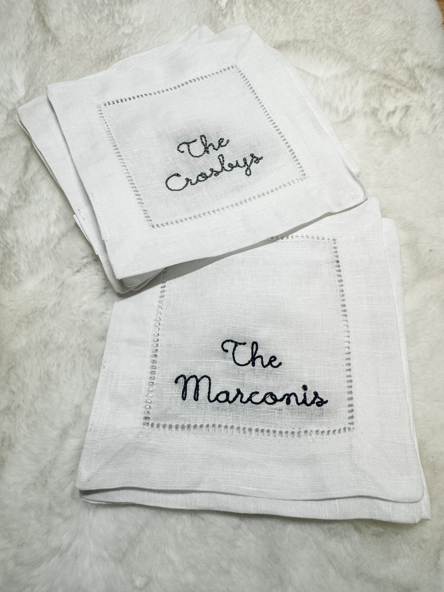 Personalized Cocktail Napkins