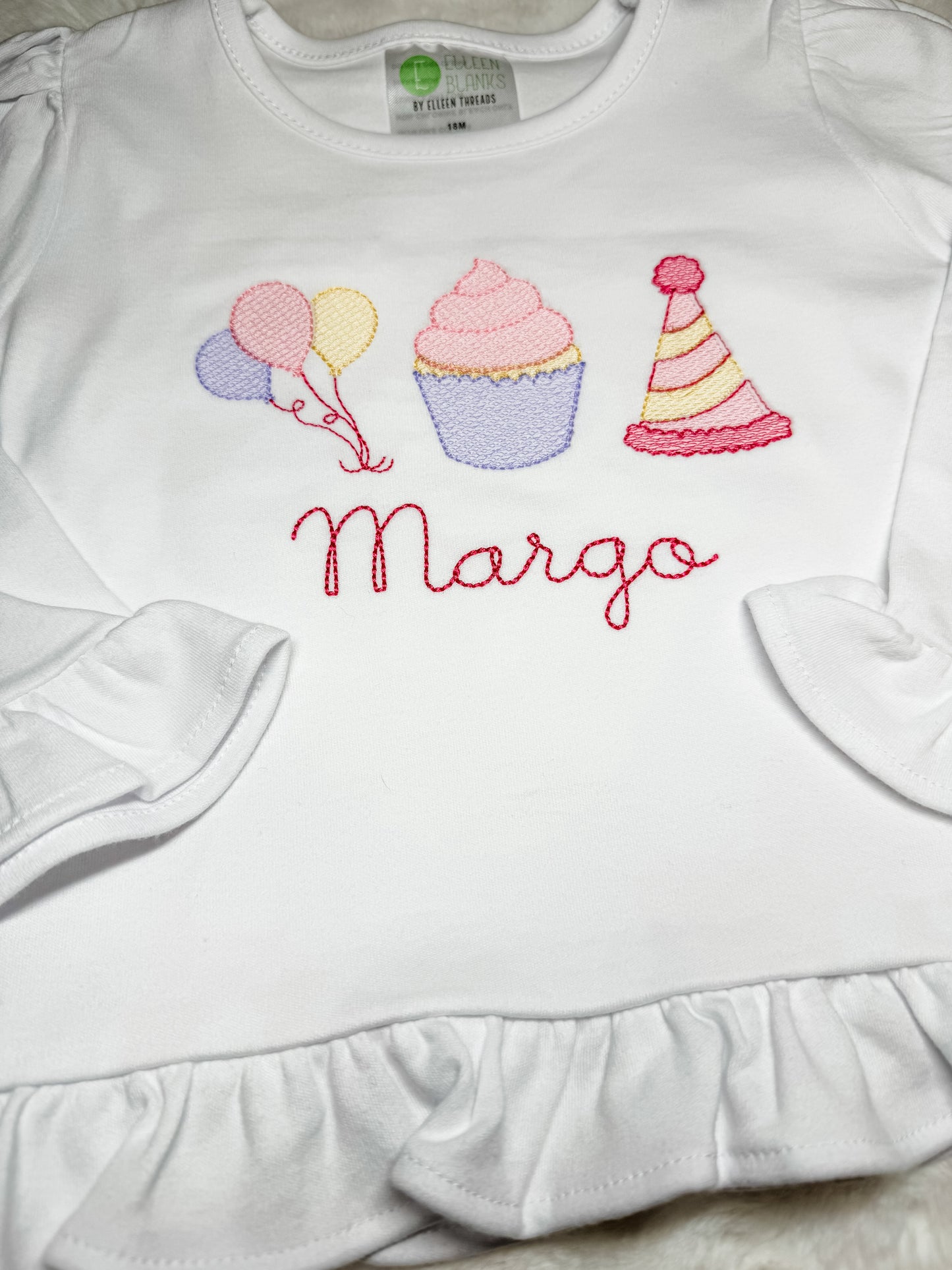 Girls Birthday Party Trio