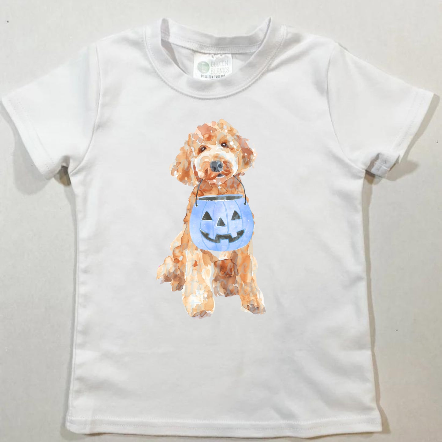 Boys Goldendoodle Halloween