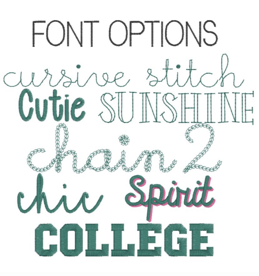 Personalized Ruffle Baby Blanket