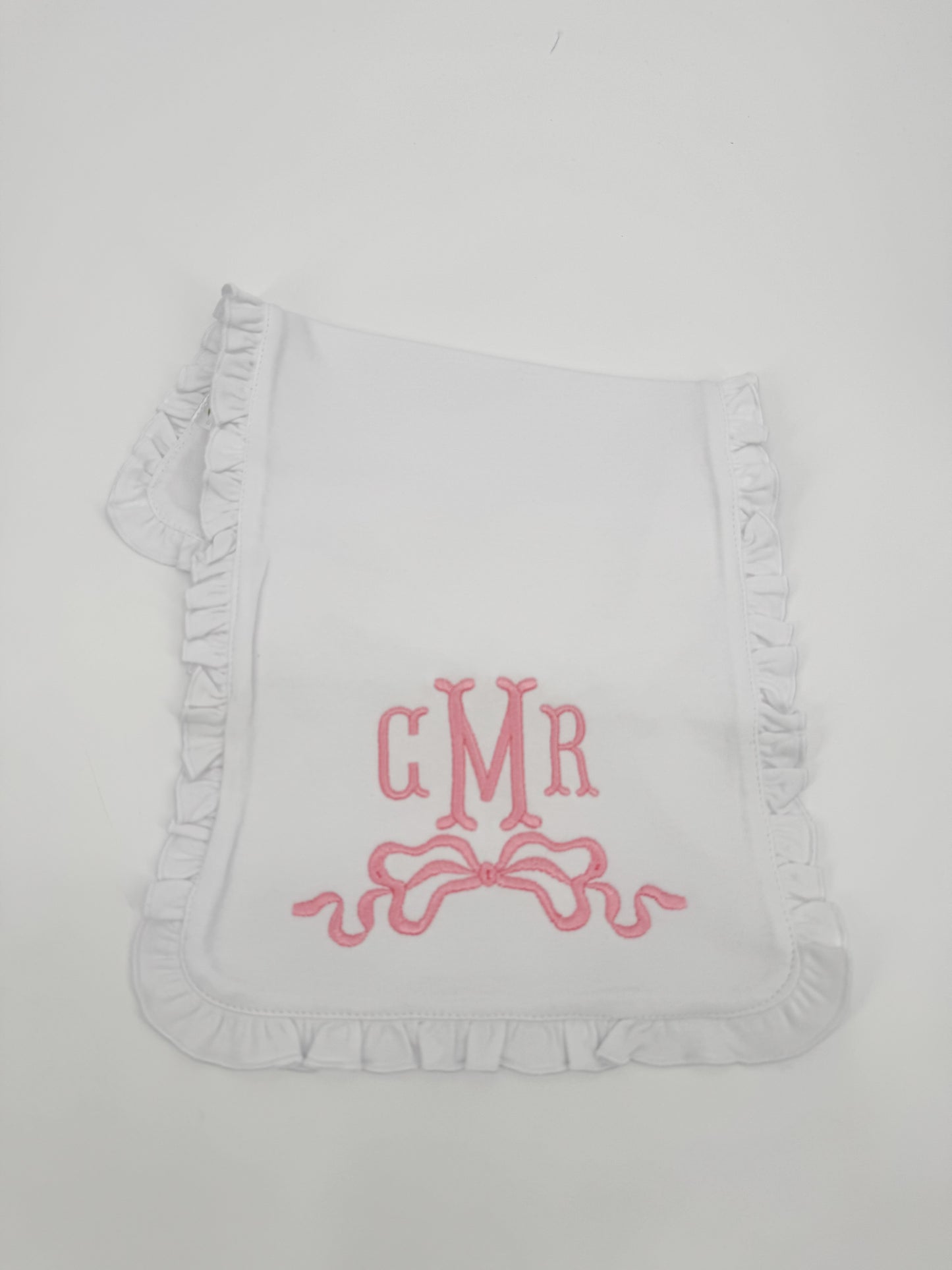 Vintage Bow Burp Cloth