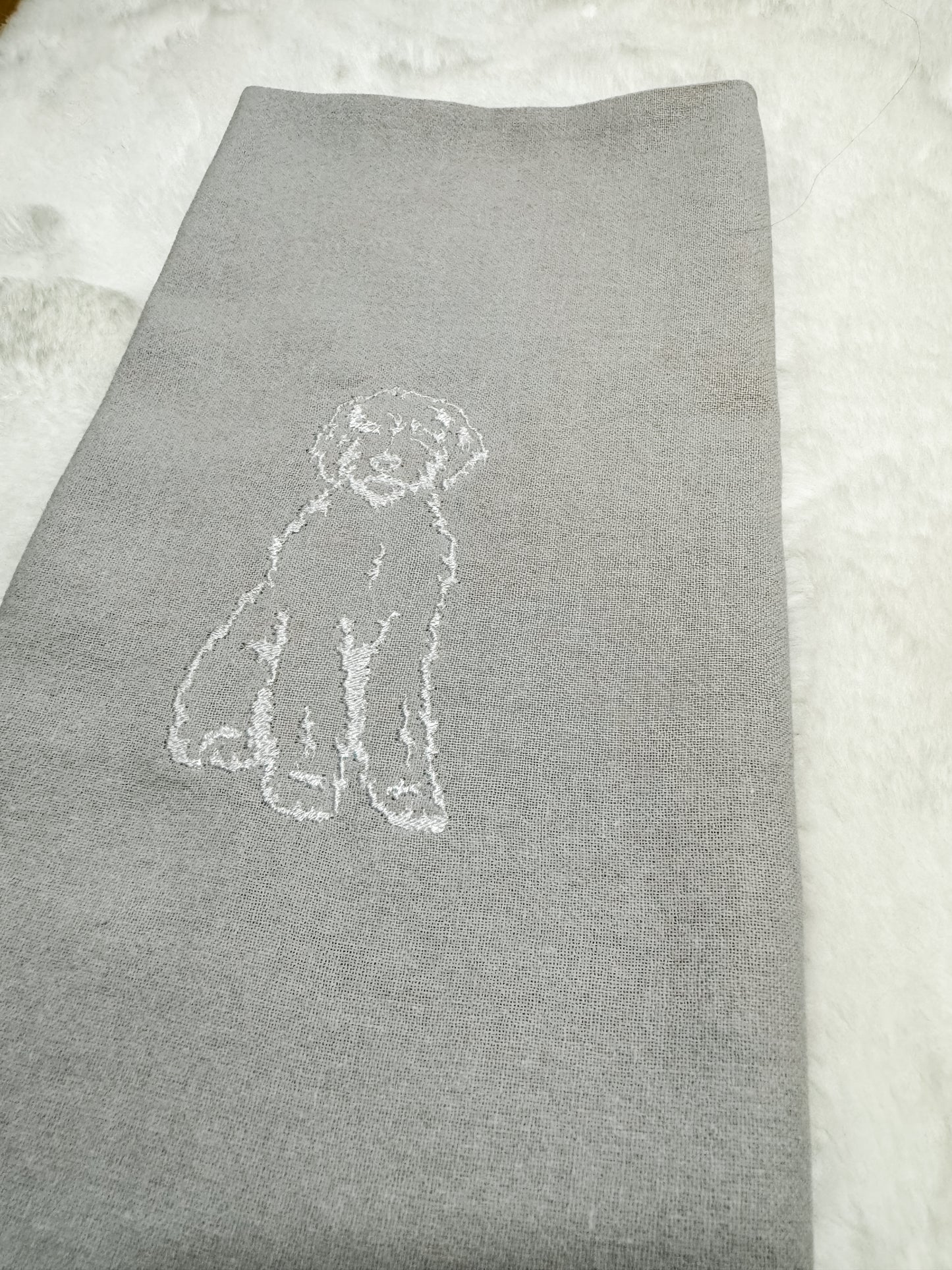 Goldendoodle Tea Towel