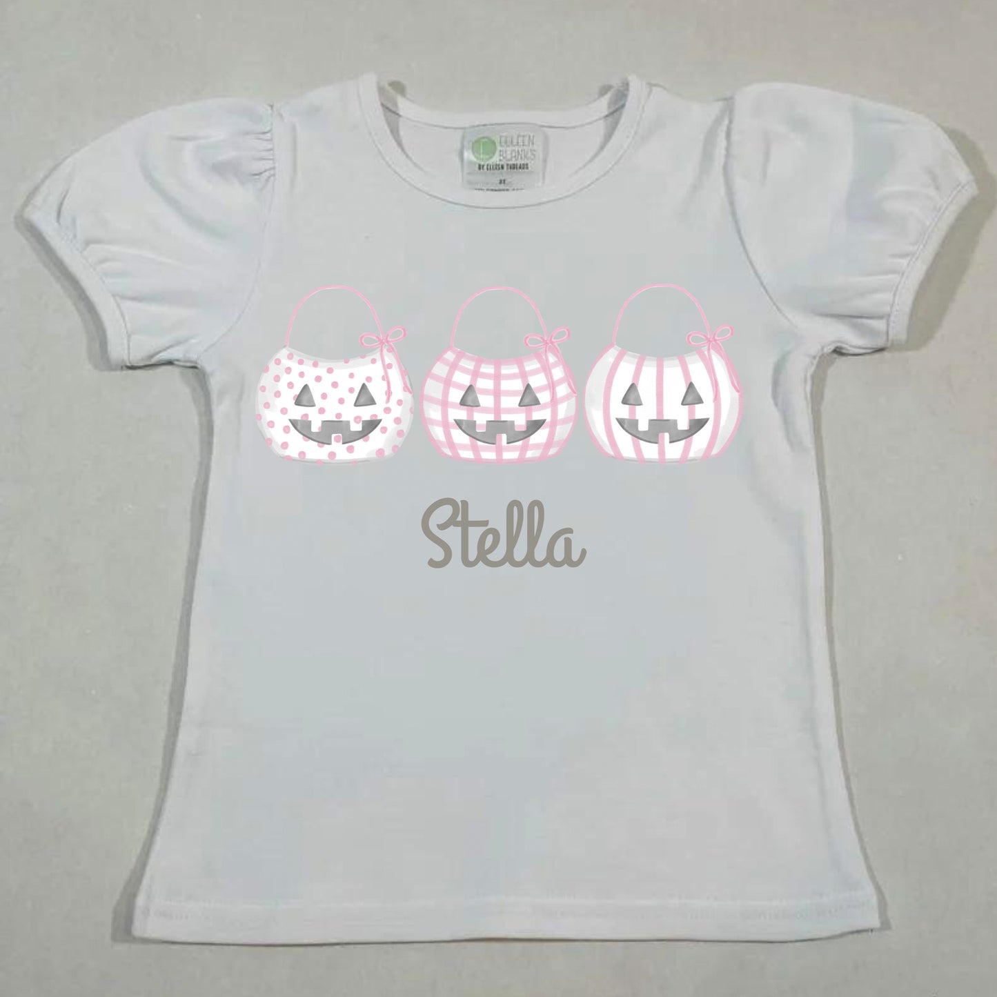 Girls Jack-o’-lantern Bucket Trio