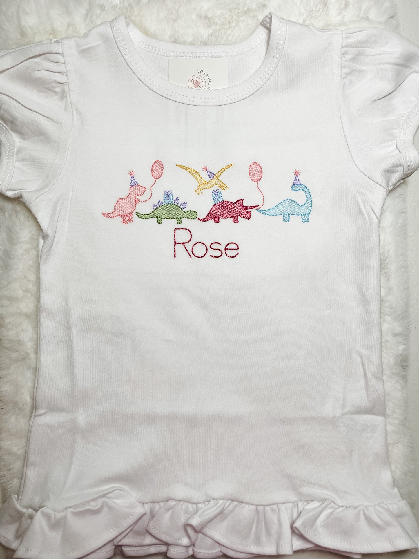 Birthday Party Dinosaurs - Girl Version