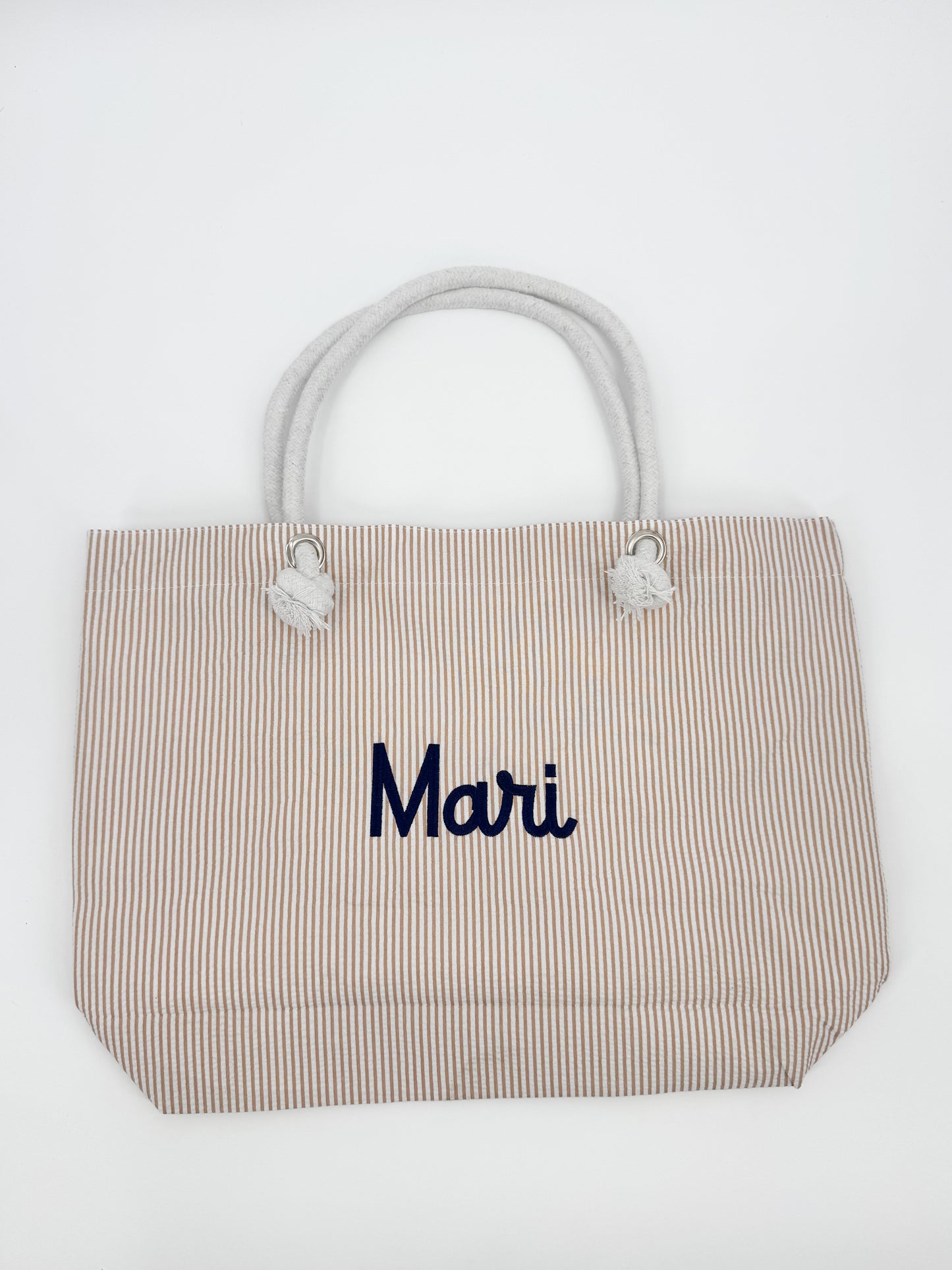 Seersucker Tote Bag