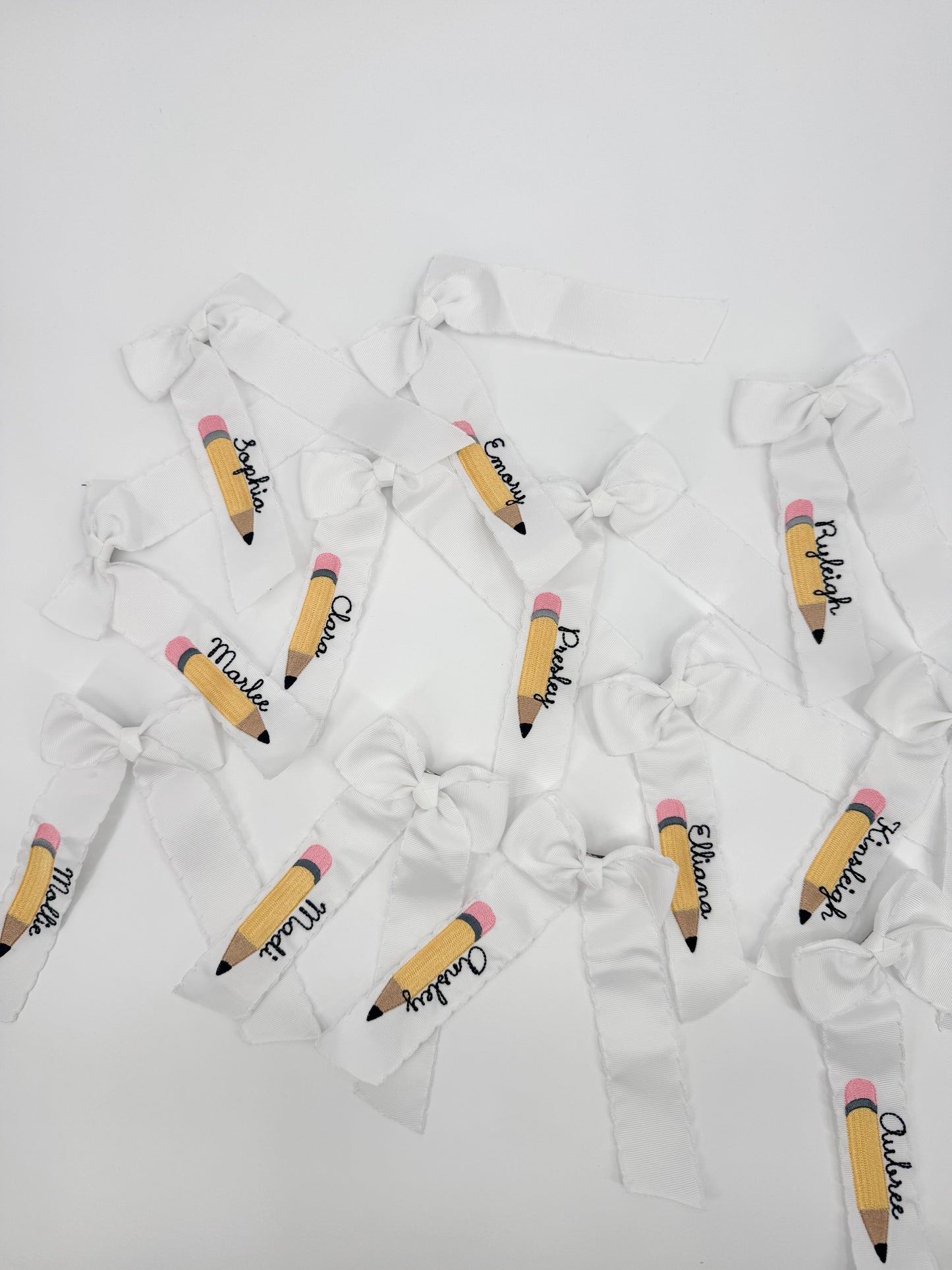 Personalized School Bow