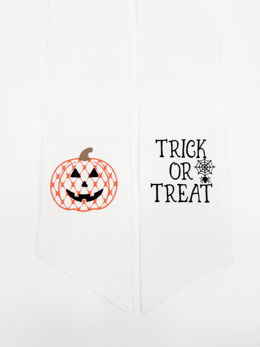 Jackolantern Wreath Sash