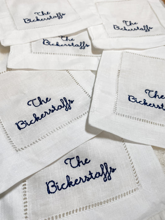 Personalized Cocktail napkins
