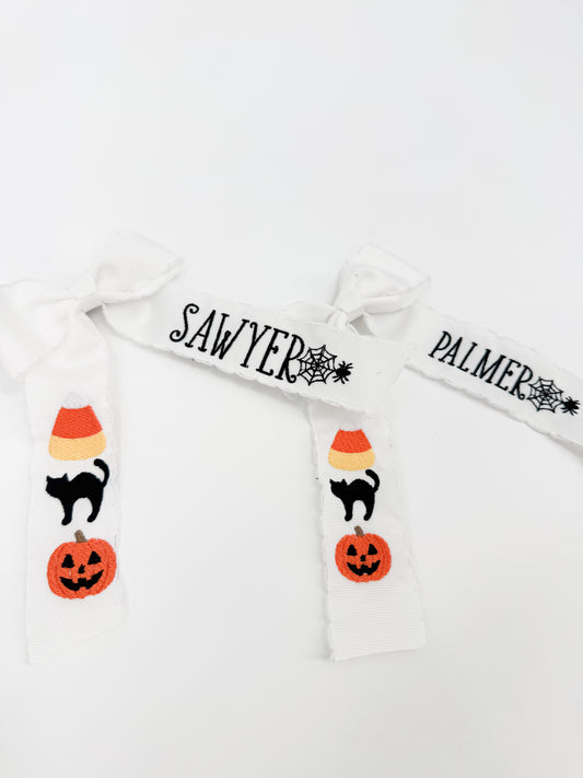 Personalized Halloween Hairbow