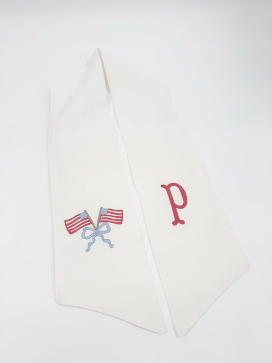Patriotic Wreath Sash