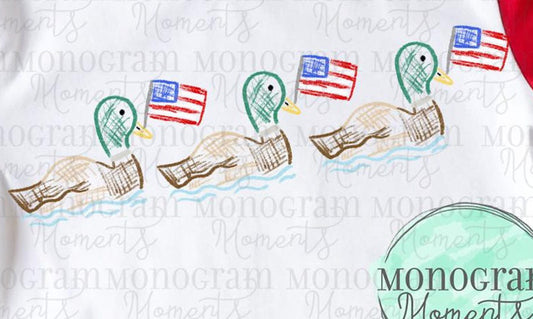 Patriotic Ducks